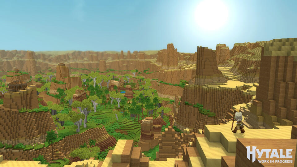 Hytale Zone 2 (Howling Sands)